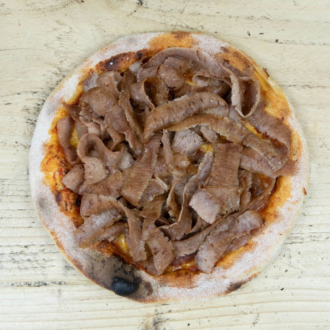 Lamb Doner Pizza